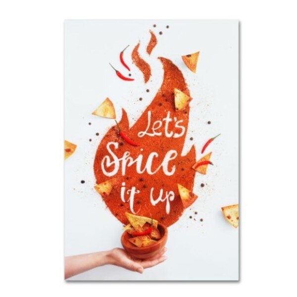 Dina Belenko 'Spice It Up' Canvas Art, 22x32